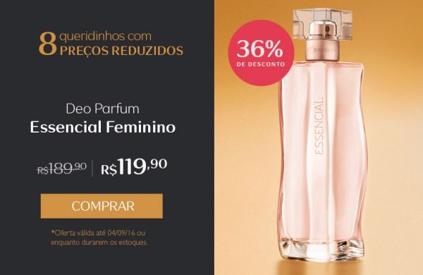 Deo Parfum Essencial feminino