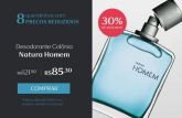 Desodorante Colônia Natura Homem